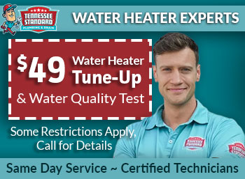 maryville Water HEater Repair & Install Tennessee Standard Plumbing