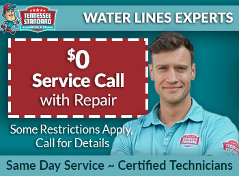 maryville Water Lines Repair & Install  Tennessee Standard Plumbing